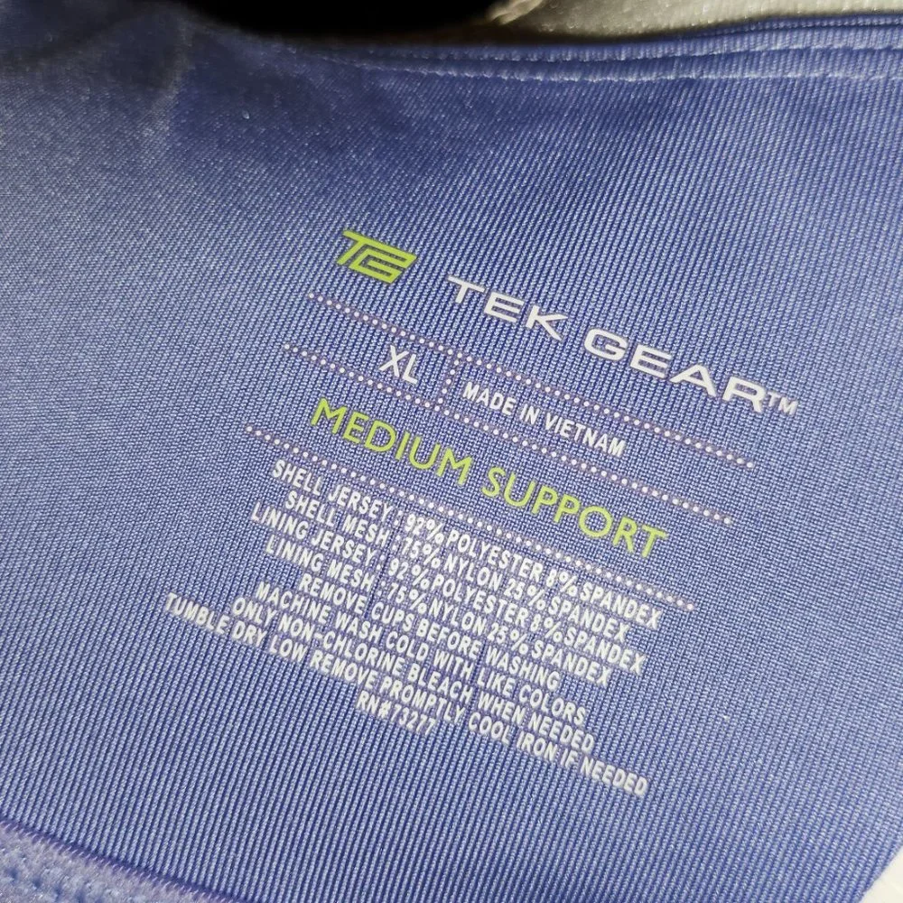 Lavender Racerback Sports Bra | XL - Picture 5 of 5